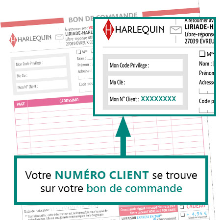 Indication pour trouver le numéro de client sur une facture